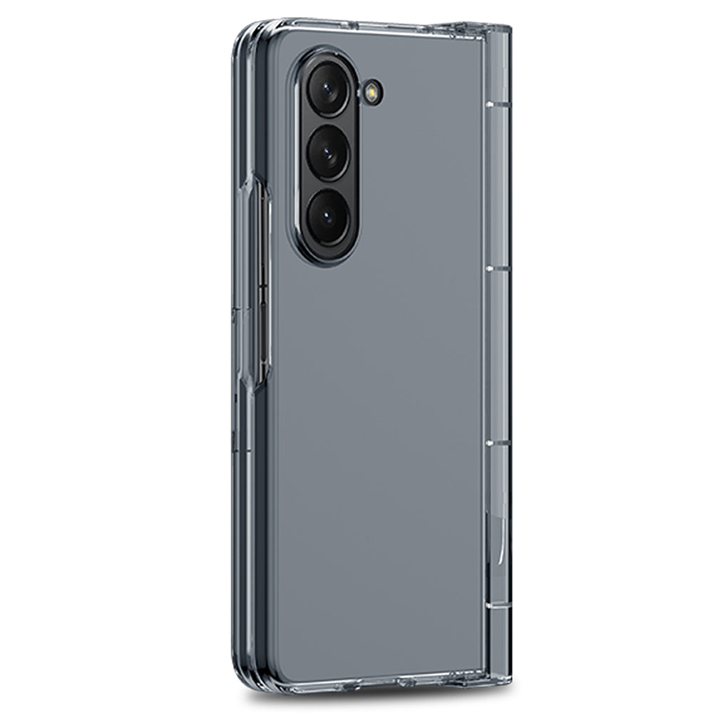 For Samsung Galaxy Z Fold5 5G Skin-touch PC Phone Case Pen Slot Design Hinge Protection Folding Cover with Tempered Glass Film For Samsung Galaxy Z Fold5 5G Skin-touch PC Phone Case Pen Slot Design Hinge Protection Folding Cover with Tempered Glass Film